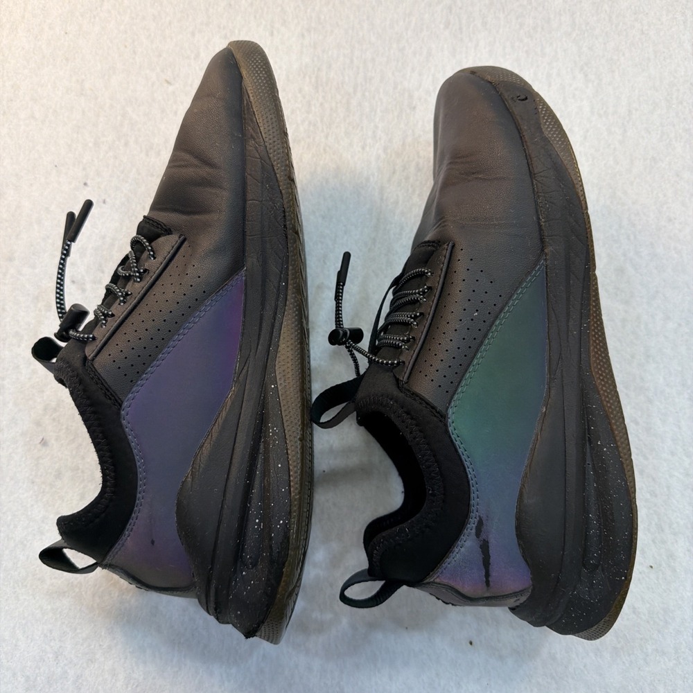 Clove Black Iridescent Solo Nursing Medical Shoes Women Size 10 Fluid Resistant